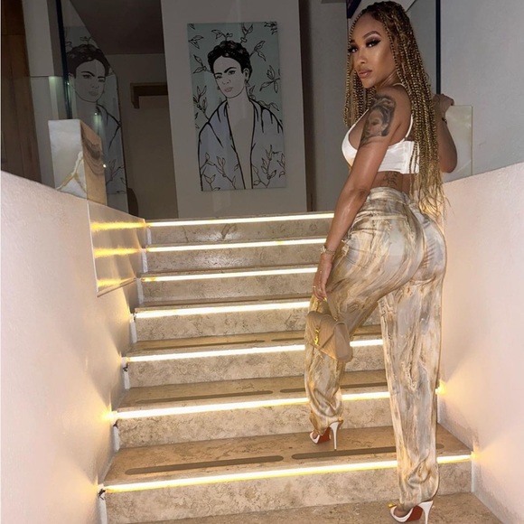 𝗡𝗪𝗧 𝗭𝗮𝗿𝗮 • Straight Leg Tie-Dye Pants - Picture 1 of 16